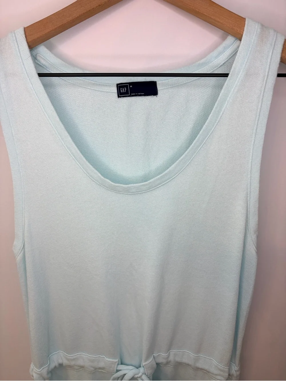 Gap Women’s French Terry Sleeveless Dress in Daybreak Blue, Size Medium - Picture 6 of 11
